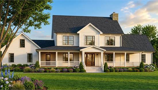 Welcoming Farmhouse with Large Covered Porch