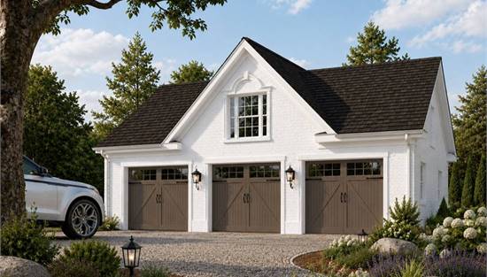 3 Car Garage