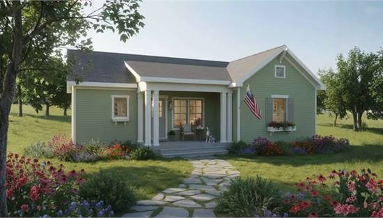 Stylish Ranch with Front Porch