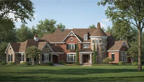 Stunning European with Attached Garage