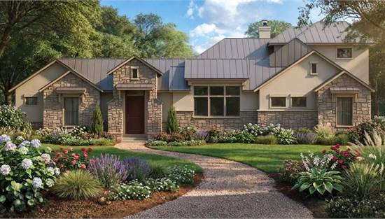 Stylish Country with Attached Garage