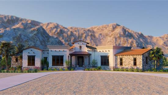 image of contemporary house plan 8680