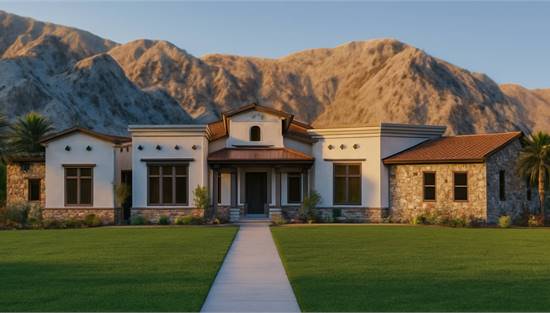 Stunning Mediterranean One Story