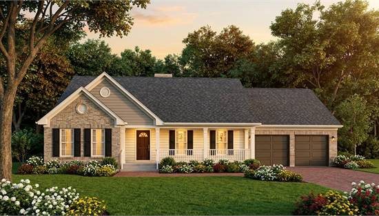 Dazzling Ranch with Attached Garage