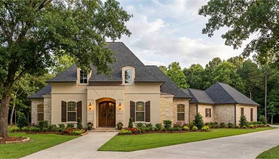 Stylish European with Attached Garage