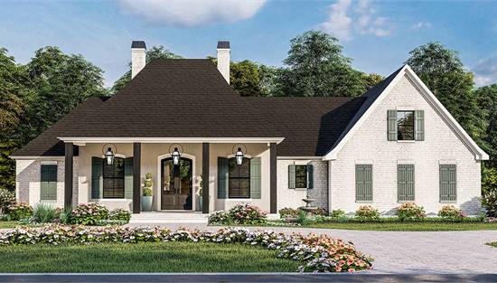 Country French House Plans Euro Style Home Designs By Thd