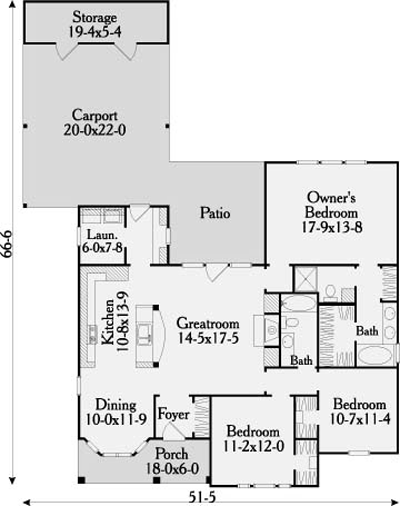 Somerset 3644 3 Bedrooms and 2 5 Baths The House  Designers