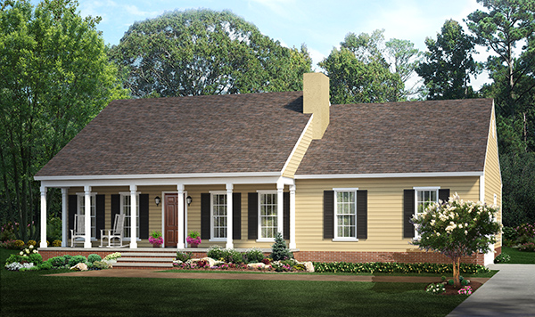 THD-5458 Southern Traditional Plan