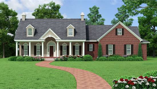 image of cape cod house plan 5558