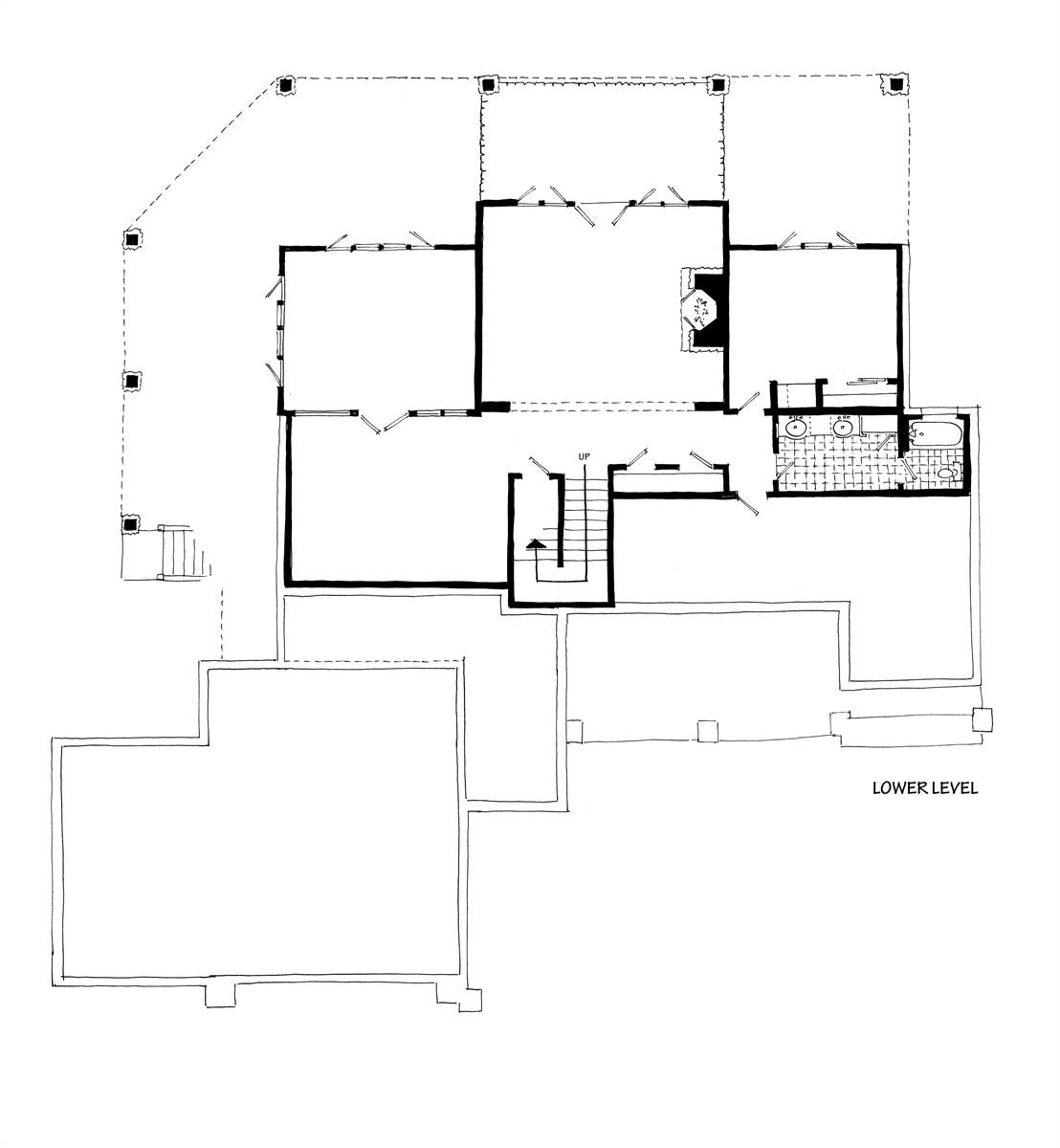 Lower Level Floor Plan