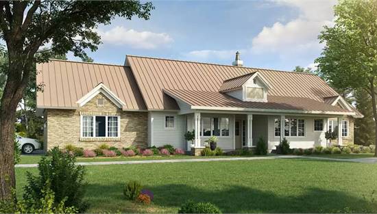 Timeless Country with Attached Garage
