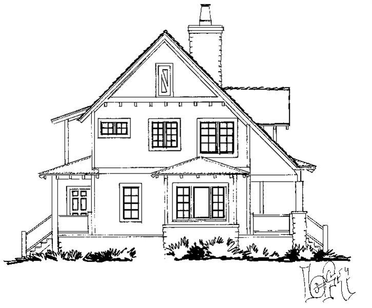 Twostory Cottage Style House Plan 3138 Aspen Grove 3138
