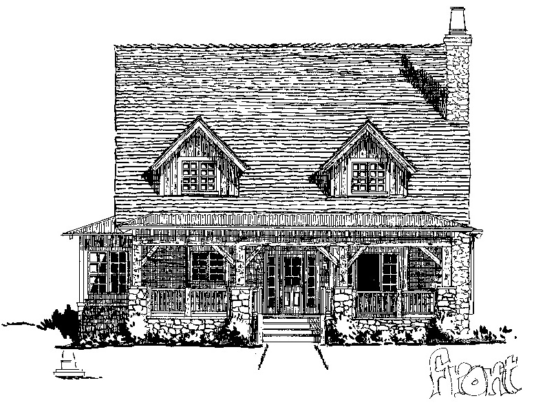 Twostory Cottage Style House Plan 3138 Aspen Grove 3138