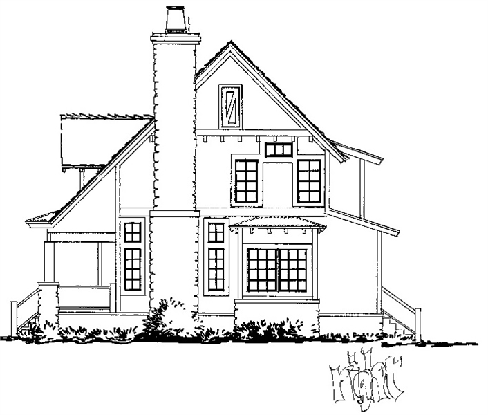 Twostory Cottage Style House Plan 3138 Aspen Grove 3138