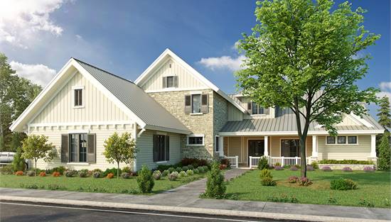 Front View Rendering