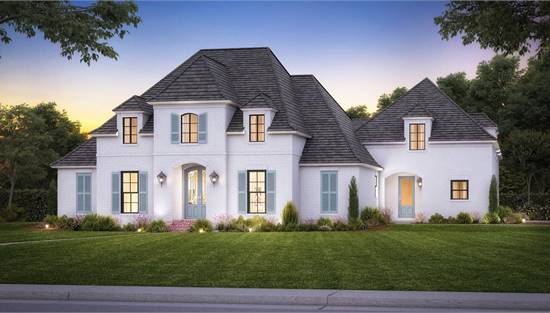 Charming French Country with Attached Garage