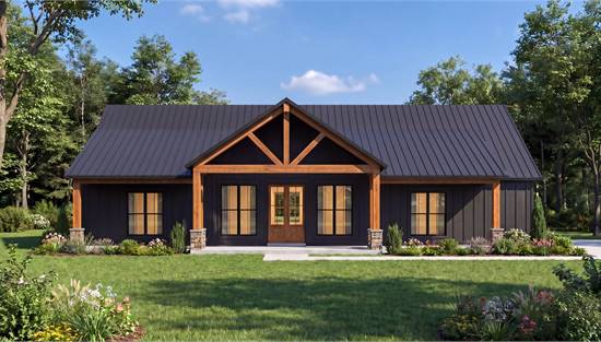 Astonishing Modern Farmhouse with Attached Garage