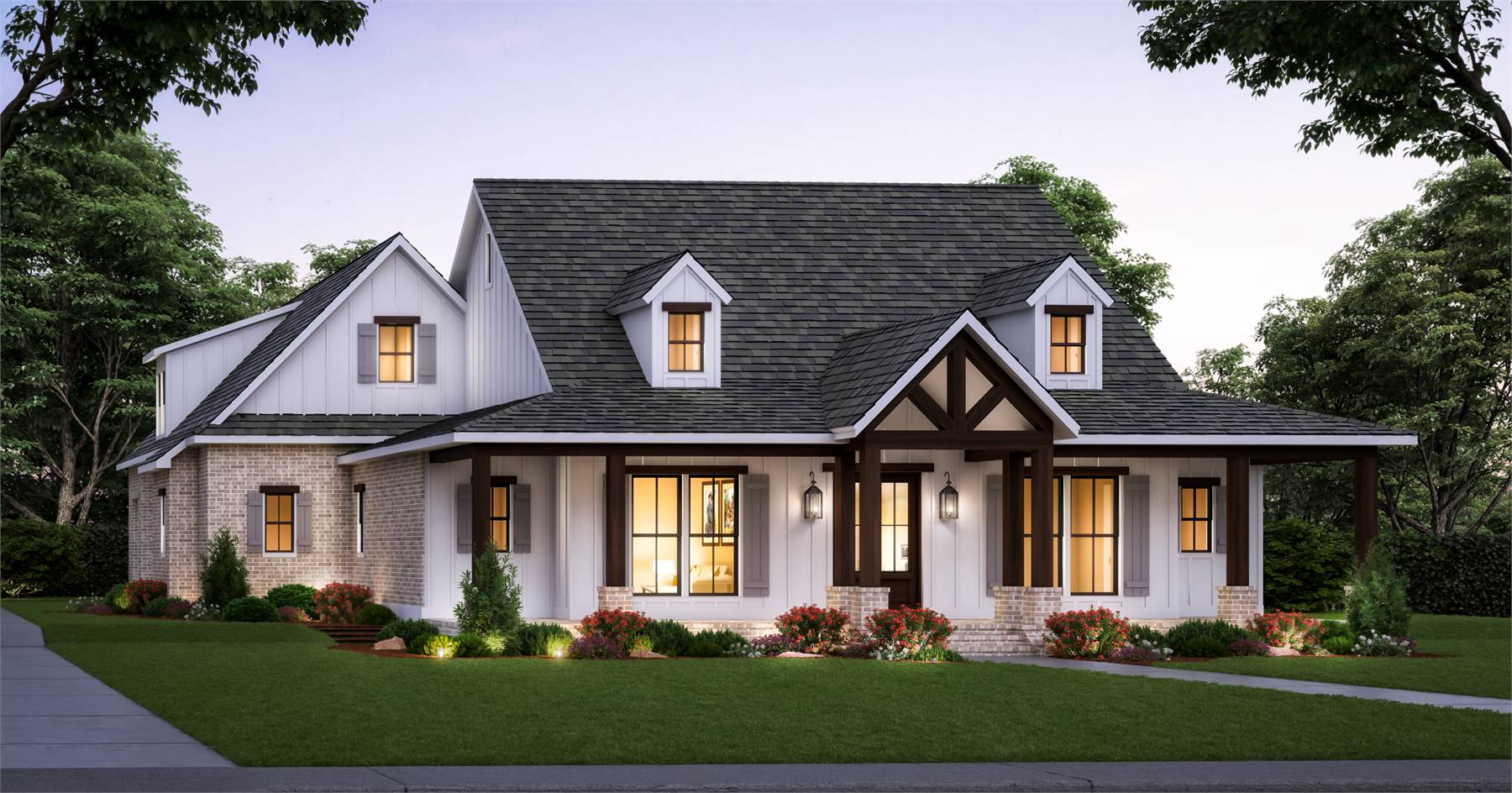 Charming Country Home with Timber Accents