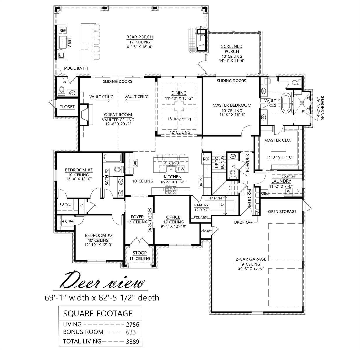 Captivating European Style House Plan 9792 Deer View 9792