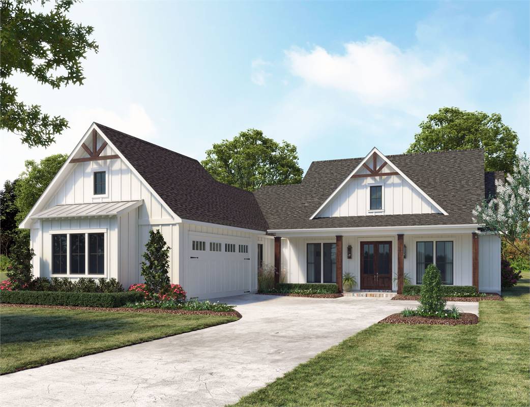 Charming Farmhouse Style House Plan 9978 Cedar Point 9978