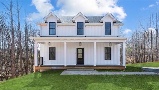 Stylish Modern Farmhouse with Front Porch
