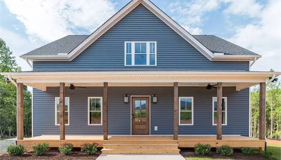 Charming Country with Covered Front Porch