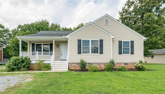 Stylish Ranch with Covered Front Porch
