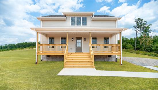 Stylish Country with Covered Front Deck