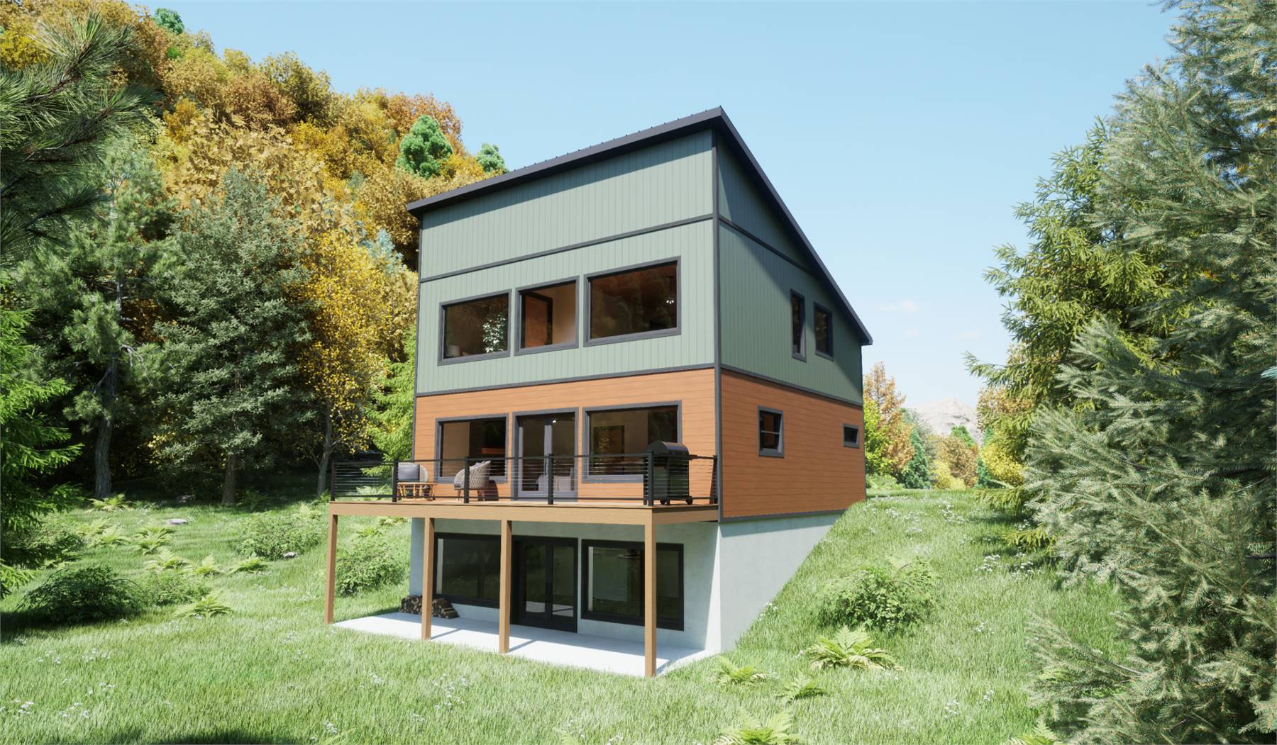 Charming Country with Rear Deck