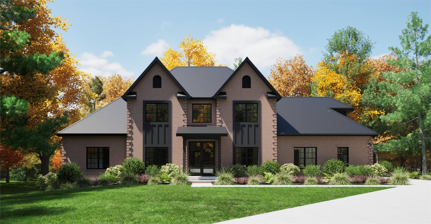 Stylish European with Attached Garage