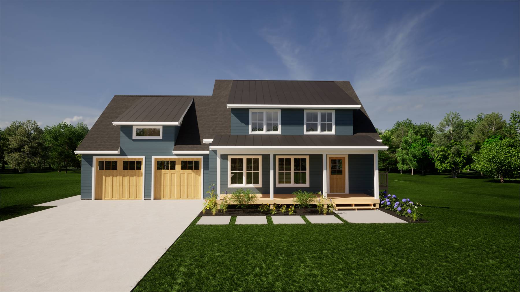 Sundown Crest | 3 Bedroom Country Style House Plan 11775 - 11775
