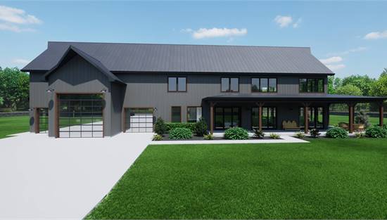 Charming Barndominium with RV Garage