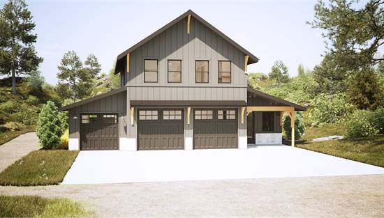 Stylish Barndominium with Attached Garage