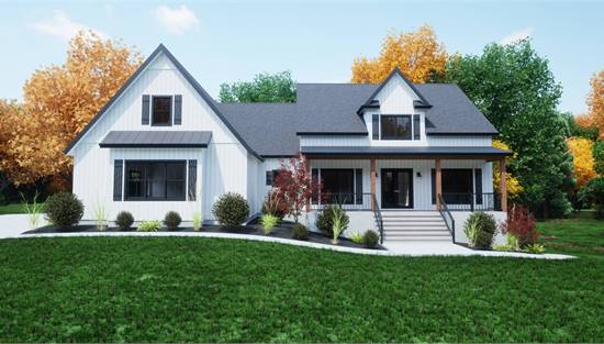 Stylish Barndominium with Attached Garage