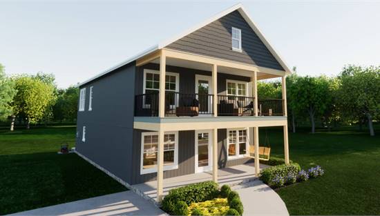 Charming Country with Covered Porch