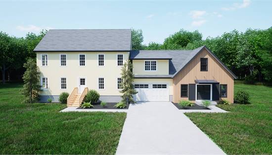 Stylish Colonial with Attached Garage