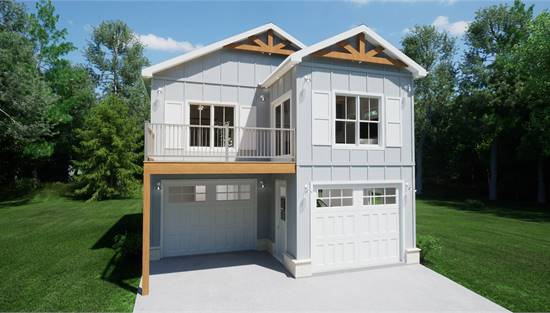 Stylish Traditional with Attached Garage