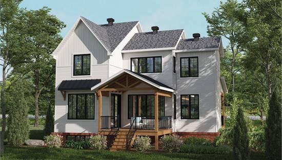 Lovely Cottage Farmhouse with Covered Porch