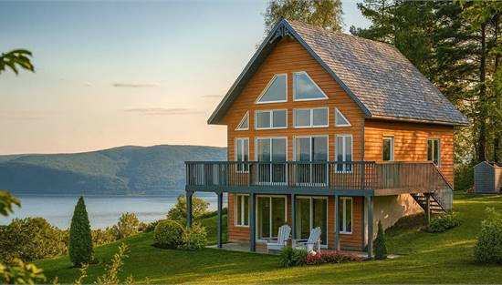 Small, Affordable Vacation Home with Gorgeous Windows