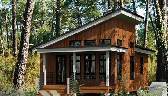 image of small bungalow house plan 9892