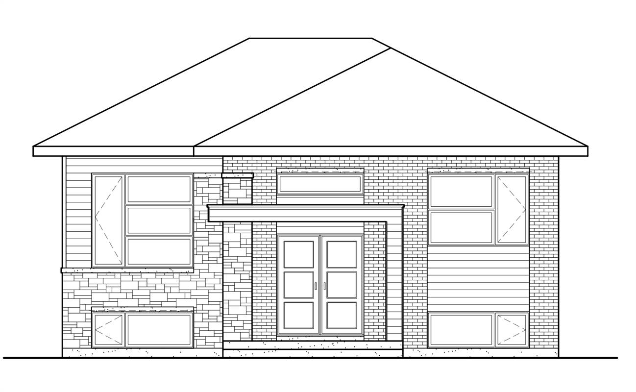 2 Bedroom Modern Style House Plan 9926 Converse 9926