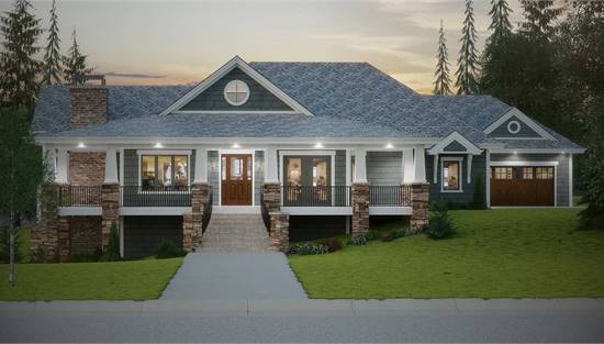 Charming Craftsman with Stone Accents