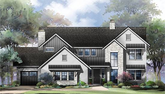 Stylish Craftsman with Attached Garage