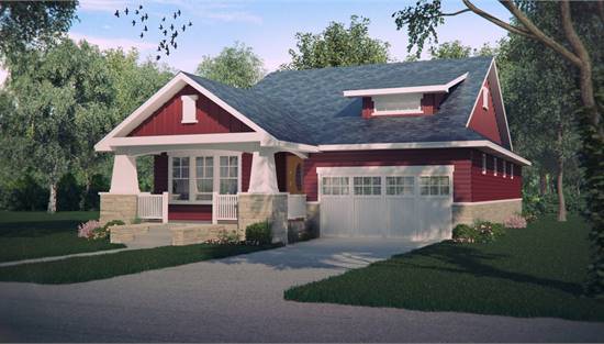 Stylish Bungalow with Attached Garage