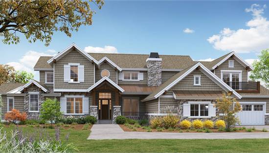 Stylish Craftsman with Attached Garage