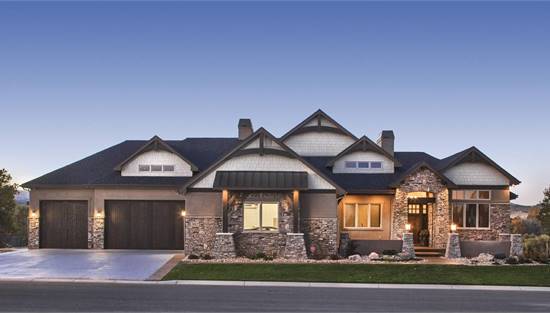 Stylish Craftsman with Attached Garage