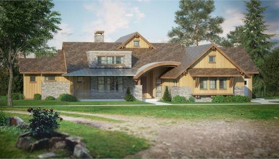 Elegant Craftsman with Attached Garage