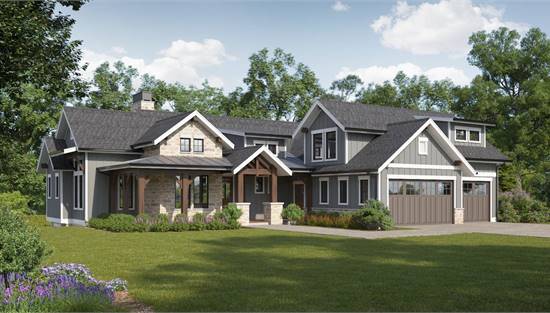 Stylish Craftsman with Attached Garage