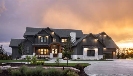 Stylish Farmhouse with Attached Garage