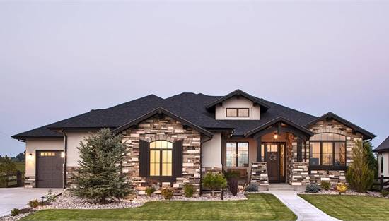 Stylish Country with Attached Garage